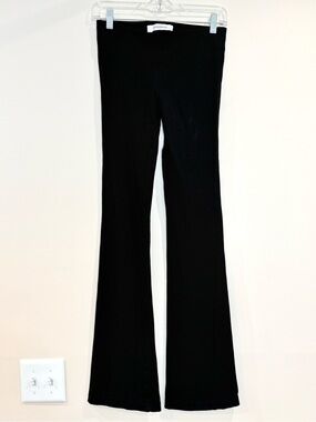 🔥SPRWMN Black Women's Flared Pants Size S EC🔥